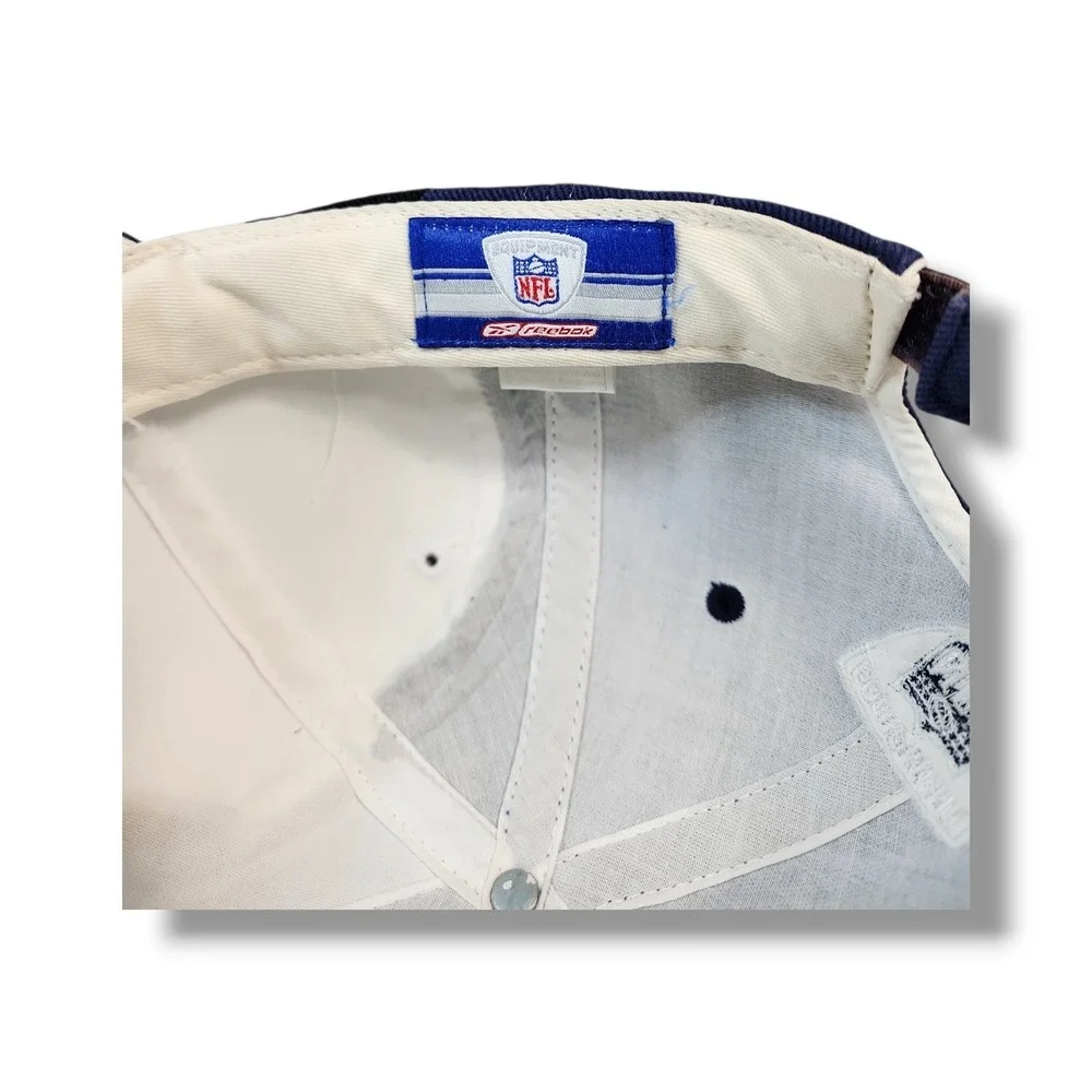 Vintage 1990's Dallas Cowboys Reebok NFL Equipment Big‎ Star Logo Cap Hat